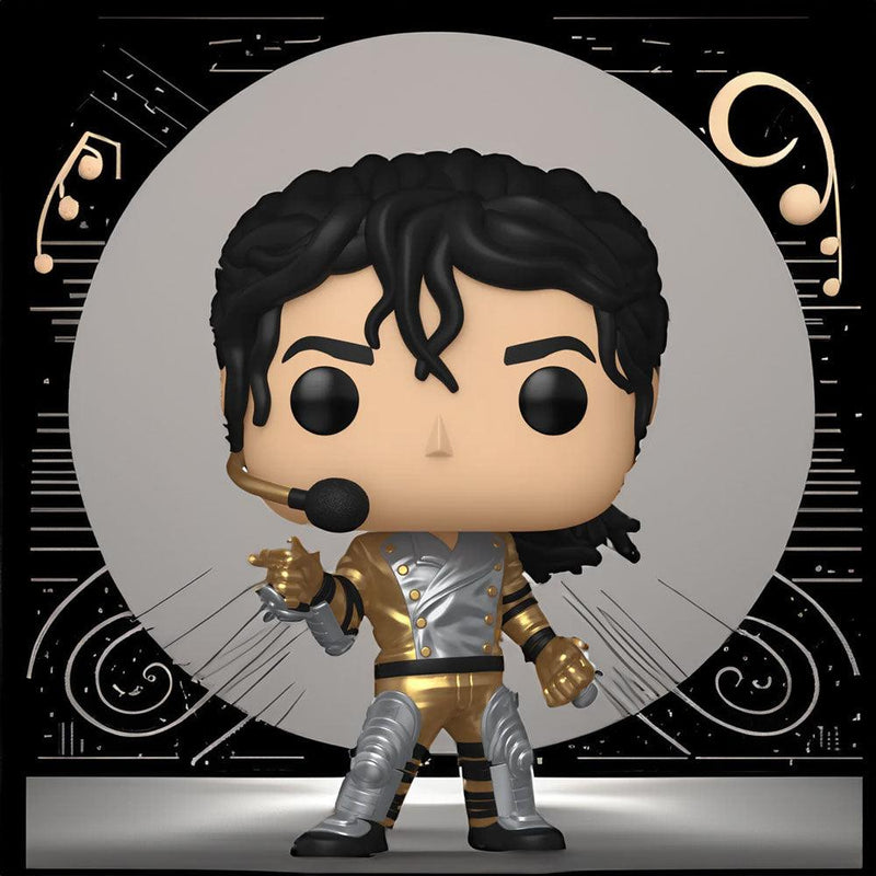 Reviving the Charm of Pop Royalty with the Michael Jackson Golden Armour Funko Pop! 2024 Edition - PPJoe Pop Protectors