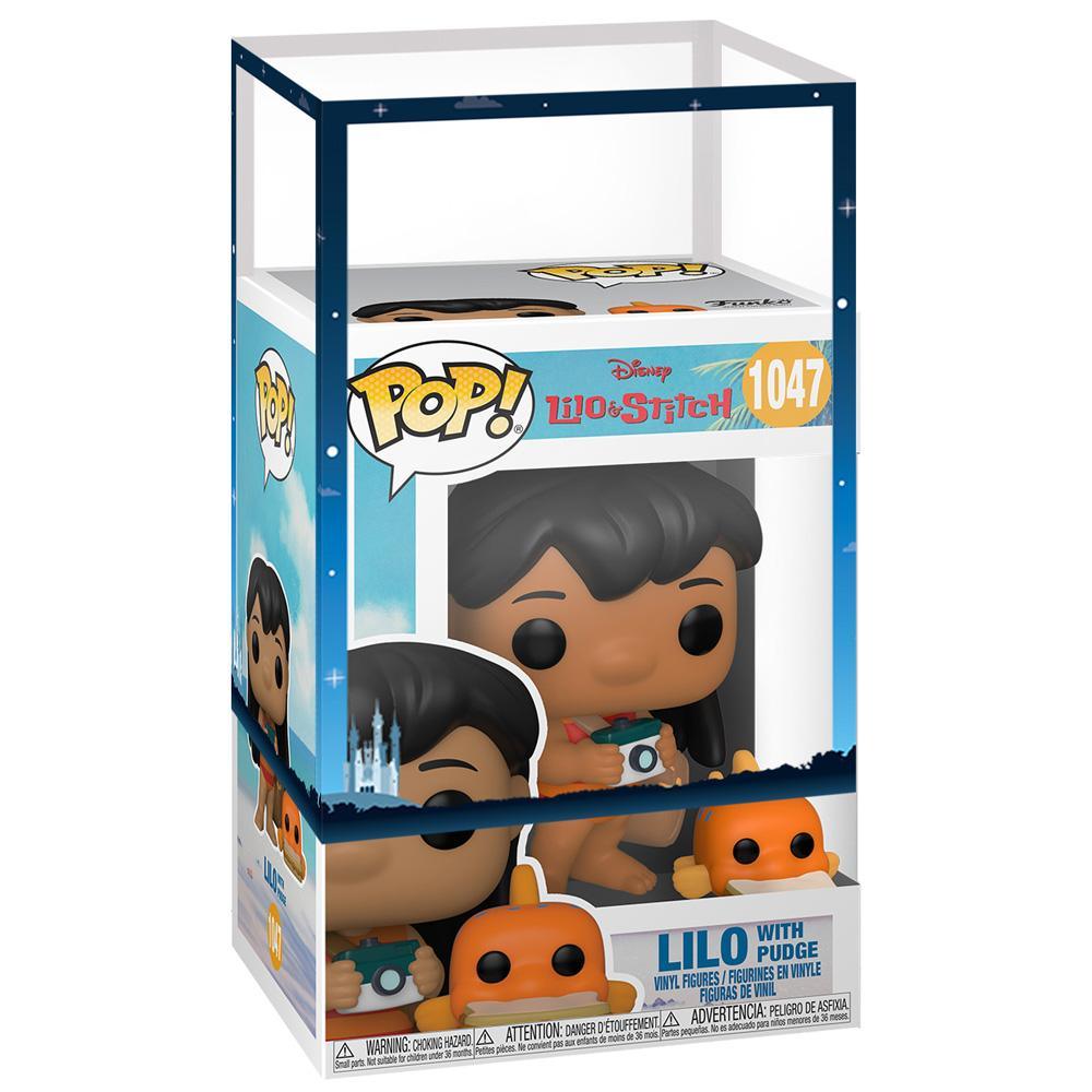 Funko POP Disney Lilo And Stitch - Lilo With Pudge orange