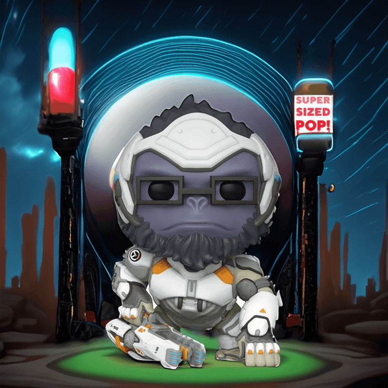 Boost Your Gaming Collection with the Immaculate Winston Super Funko Pop! from Overwatch 2