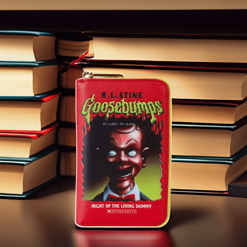 Relive Your Childhood with the Unique Goosebumps Slappy Zip-Around Wallet