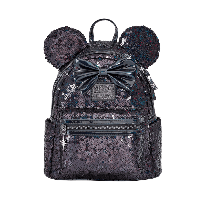 Make a Fashion Statement with the Dazzling MINNIE Mouse Black Holographic Mini Backpack by FUNKO EU - PPJoe Pop Protectors