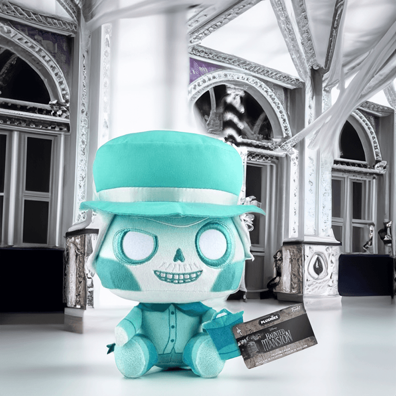 Discover the Enigmatic 7-Inch Plush of Disneyland's Spectral Hatbox Ghost