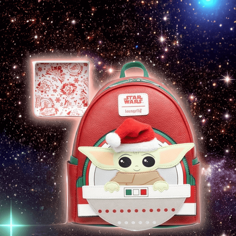 Relive Star Wars Fandom with the Exclusive Santa Grogu Mini-Backpack on Entertainment Earth - PPJoe Pop Protectors
