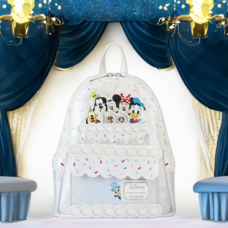 Discover Disney's Magical Legacy with the 100th Anniversary Backpack by Loungefly