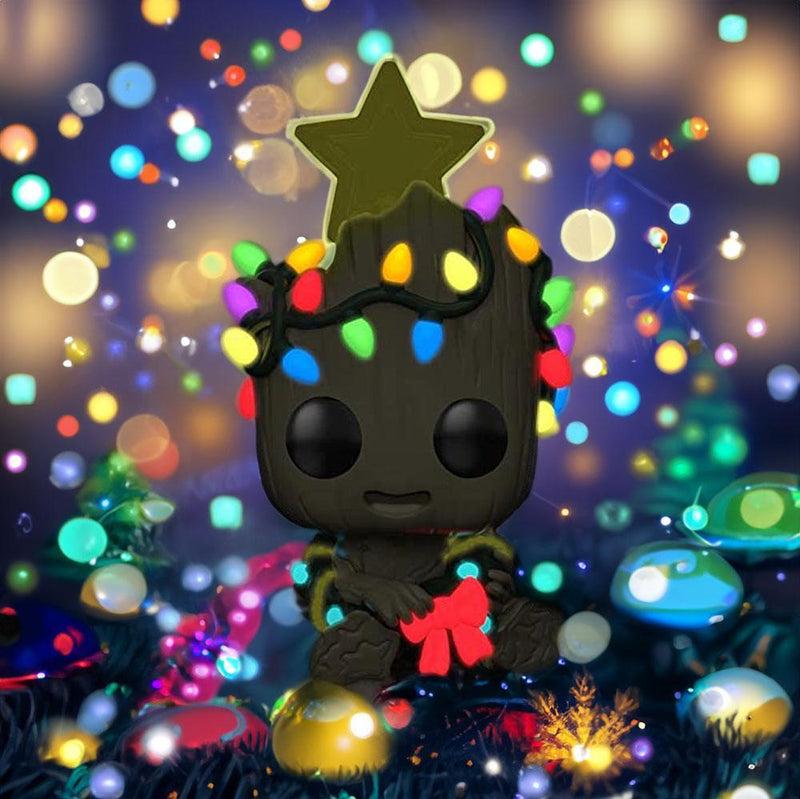 Light Up Your Collection with Groot Holiday Funko Pop and PPJoe Protectors