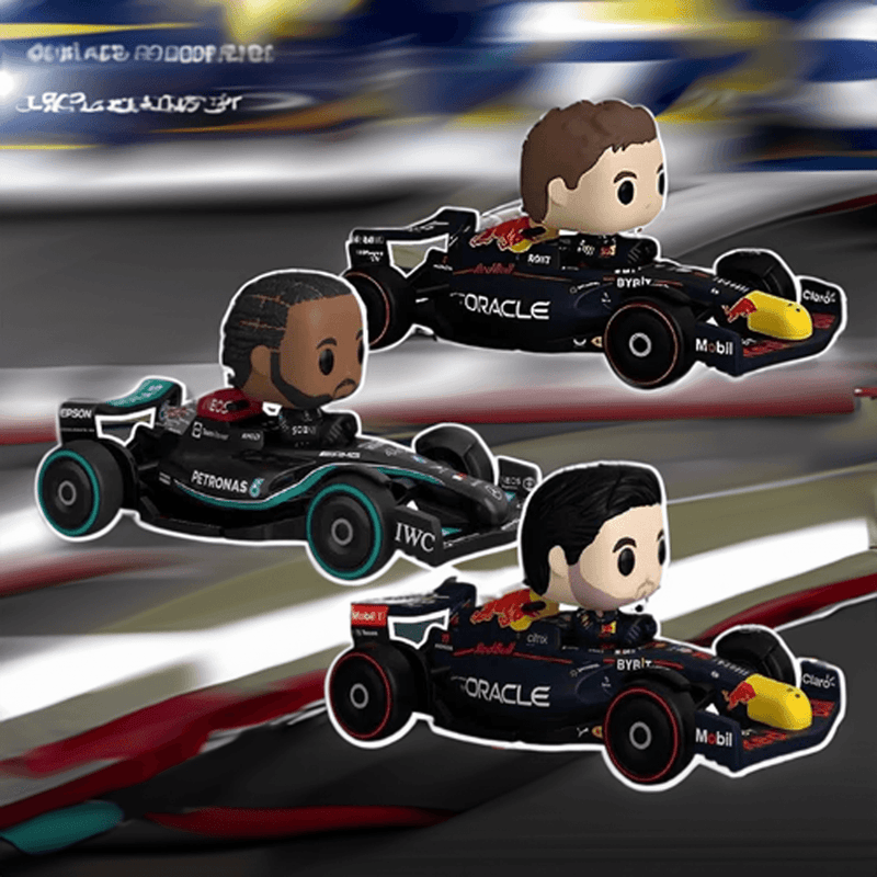 Revamp Your Collection with 2023's Perez, Verstappen, Hamilton Funko Pop! Rides Edition