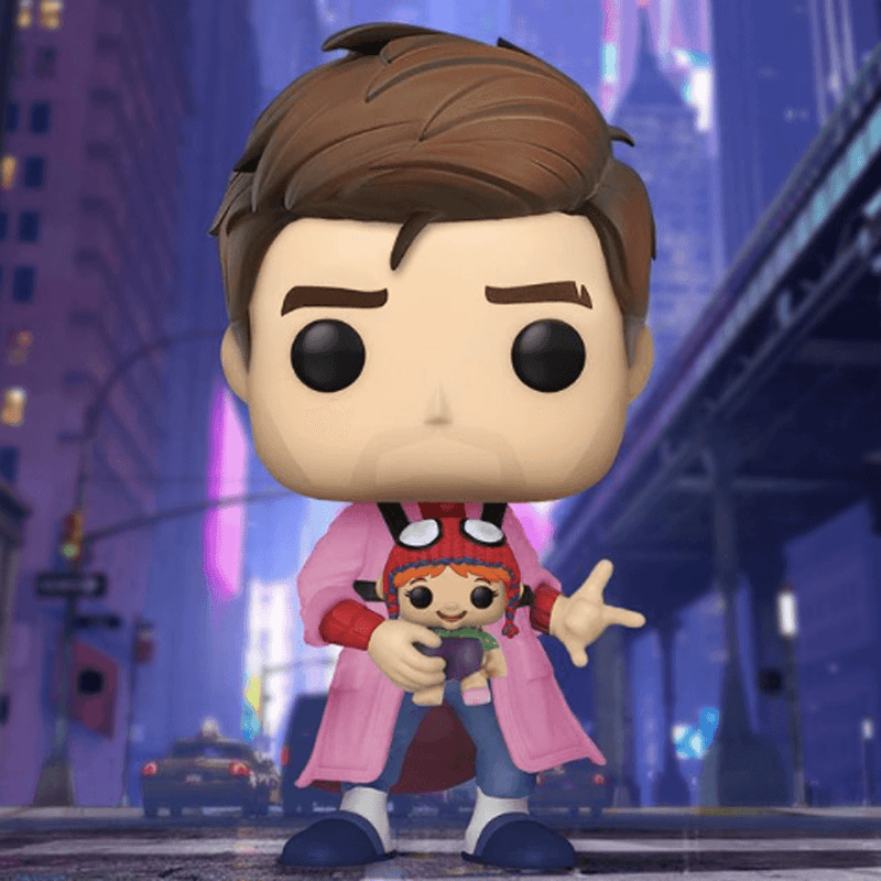 The Newest Addition to Spider-Man's Spider-Verse Collection: Peter B. Parker and Mayday Funko Pop! - PPJoe Pop Protectors