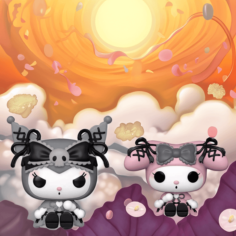 Introducing Hot Topic Exclusive: 2023 My Melody and Kuromi Funko Pops in Lolita Fashion - PPJoe Pop Protectors