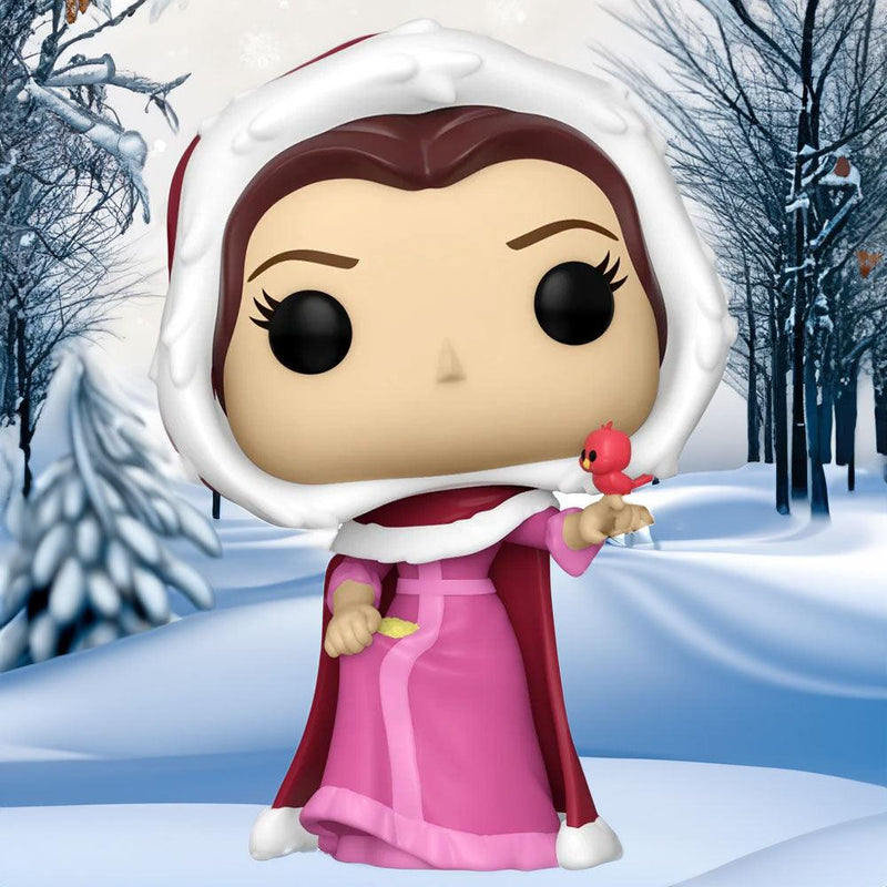Winter Belle Funko Pop: Add a Touch of Disney Magic to Your Collection with PPJoe Pop Protector!