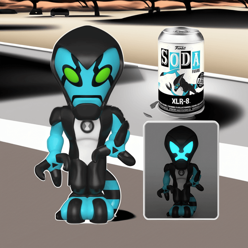 Level-up Your Collectibles with the Latest 2023 XLR8 Funko Vinyl SODA That Glows in the Dark