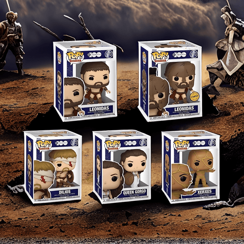 Unveiling the 2023 Collection of 300 Movie Funko Pops by Warner Bros: Embodying Spartan Valor
