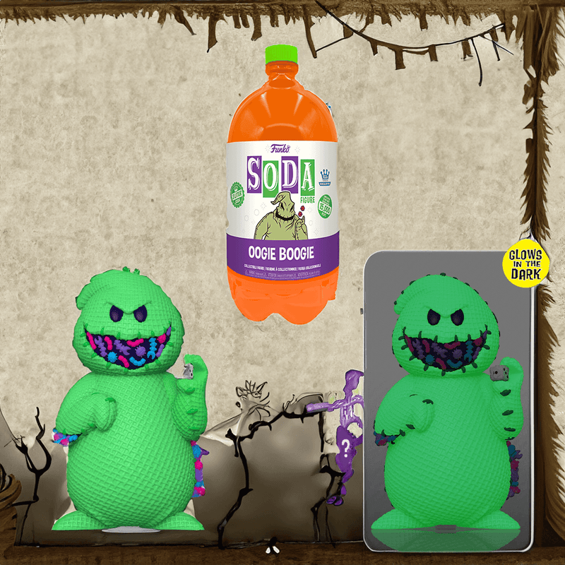 Discovering the 2023 GITD Chase: Funko's Oogie Boogie 3L Soda – The Ultimate Funko Collector's Desire