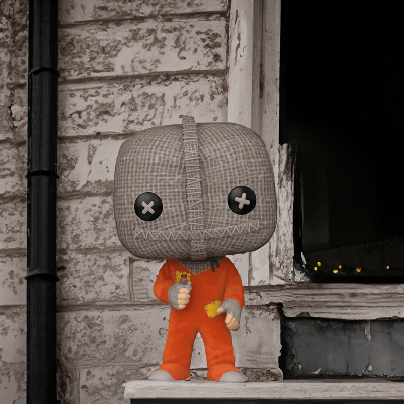 Embrace the Halloween Spirit with the New 2023 Sam with Razor Candy Funko Pop Figure - PPJoe Pop Protectors