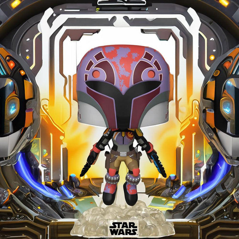 Redefining Collectibles: The 2023 Sabine Wren Funko Pop Offers a Journey into the Star Wars Universe - PPJoe Pop Protectors