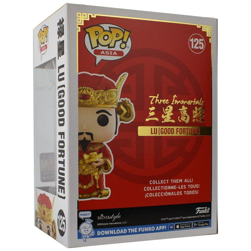 Action Figure - IN STOCK: Funko POP Asia: The Three Immortals [Limited Edition] With PPJoe Pop Protectors
