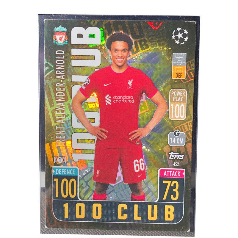 Collectible Trading Cards - Topps Match Attack 100 Club Trent Alexander Arnold Liverpool #452