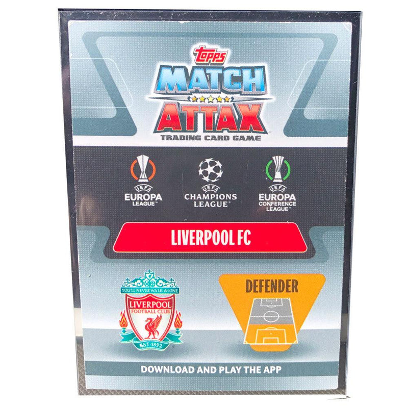 Collectible Trading Cards - Topps Match Attack 100 Club Virgil Van Dijk Liverpool #451
