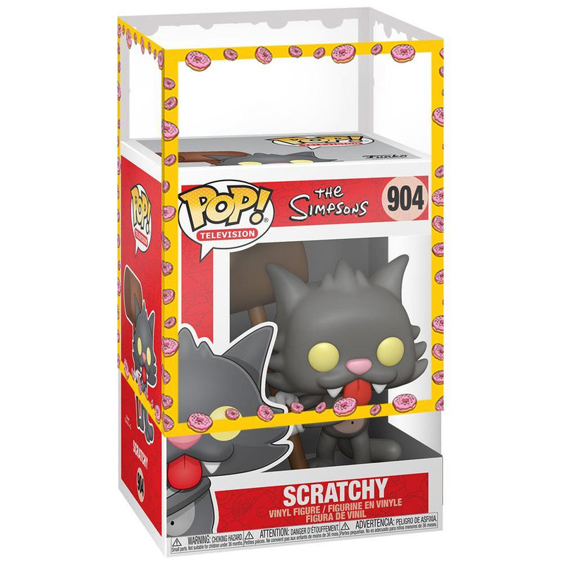 Funko - IN STOCK: Funko POP Animation: Simpsons - Scratchy With PPJoe Simpsons Sleeve