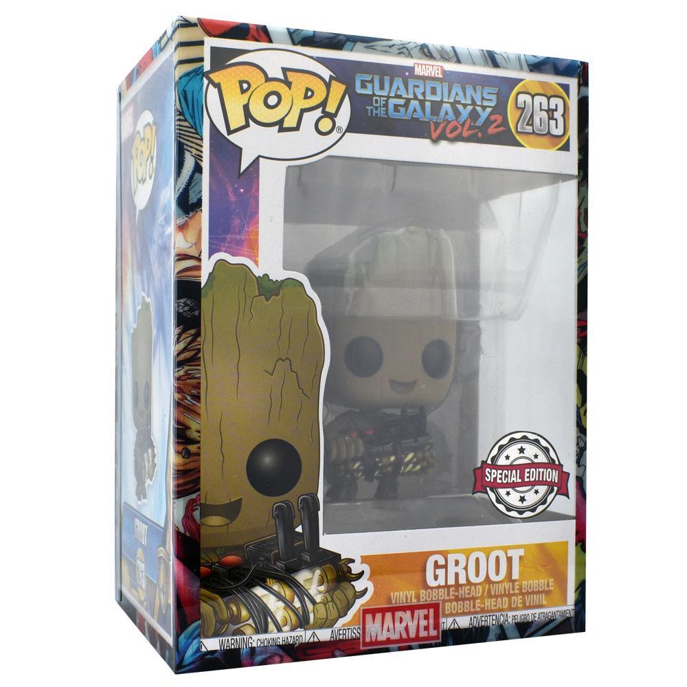 IN STOCK: Funko POP! Guardians Of The Galaxy 2: Groot with Bomb