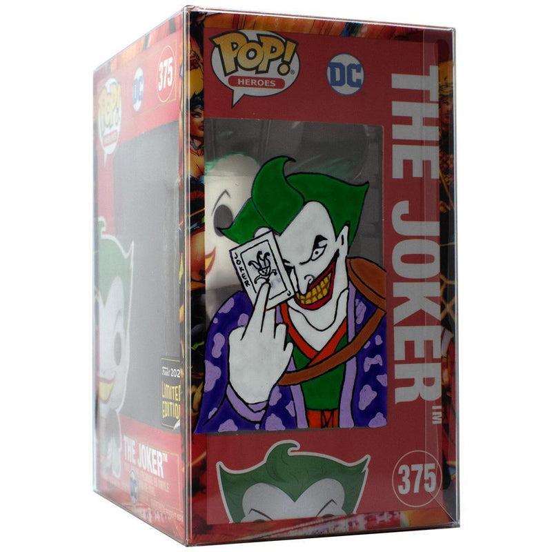 IN STOCK: Funko POP Heroes: Imperial Palace - Joker Metallic with Hand Painted Protector - PPJoe Pop Protectors