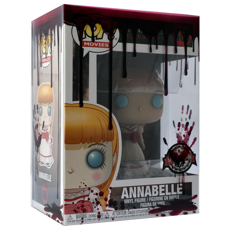 Funko - IN STOCK: Funko POP Movies: Annabelle - Cute Doll With PPJoe Blood Drip Sleeve