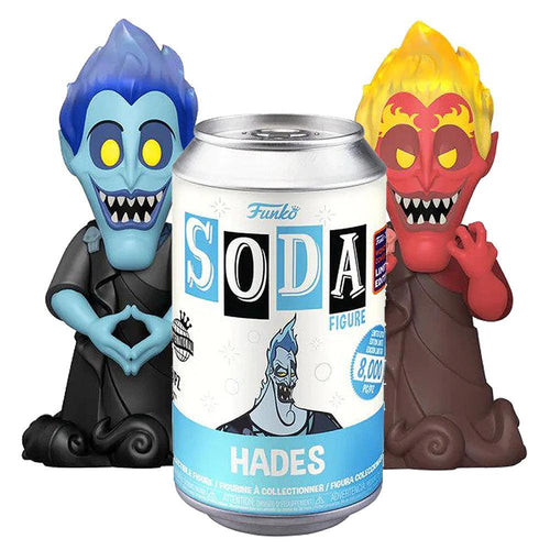 IN STOCK: Funko Vinyl SODA: Hades - Disney Collectible with Chase Chance - PPJoe Pop Protectors