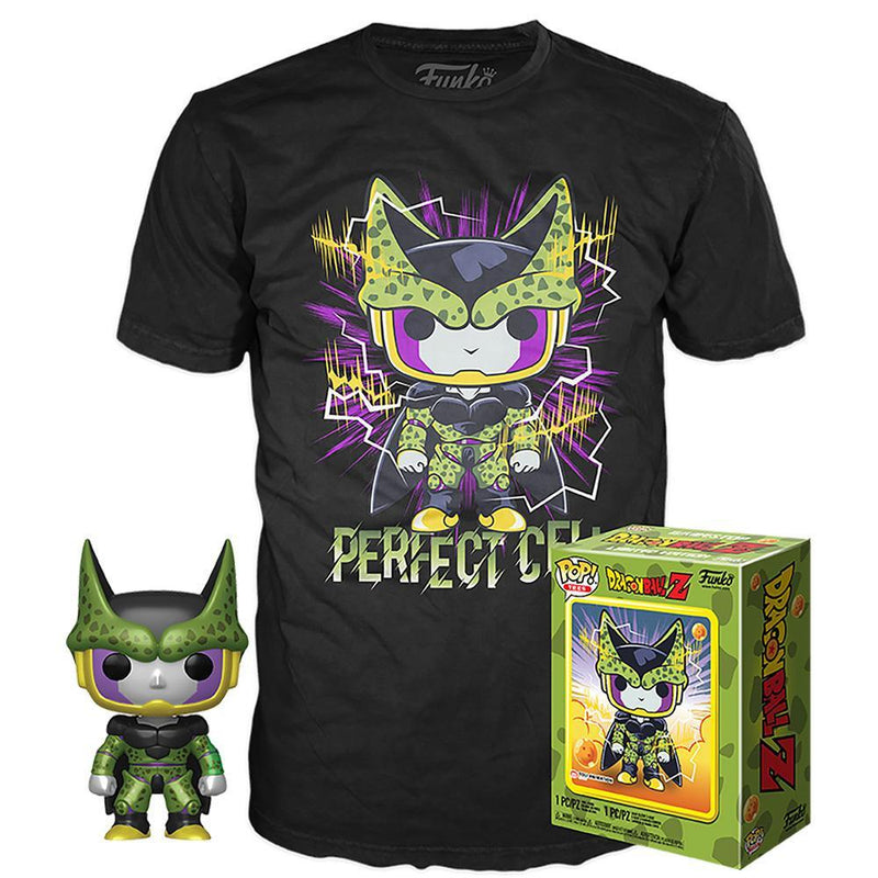 PRE-ORDER: Funko Pop! Perfect Cell Tee & POP [Choice of Sizes] - PPJoe Pop Protectors