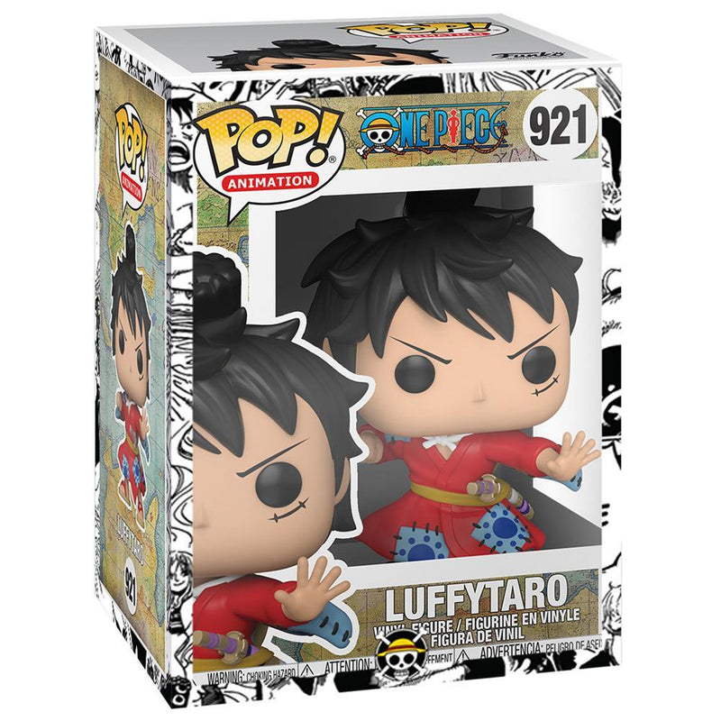IN STOCK: Funko POP Animation: One Piece - Luffy in Kimono with One Piece Sleeve - PPJoe Pop Protectors