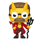 IN STOCK: Funko POP Animation: Simpsons Devil Flanders with PPJoe Halloween Sleeve - PPJoe Pop Protectors