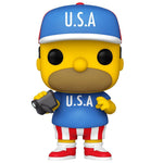 Funko - PRE-ORDER: Funko POP Animation: Simpsons - USA Homer With PPJoe UV Sleeve