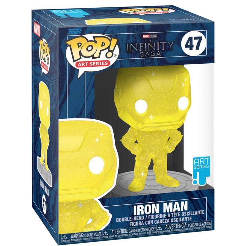 IN STOCK: Iron Man Infinity Saga Funko POP: Artist Series - Free Hard Stack - PPJoe Pop Protectors
