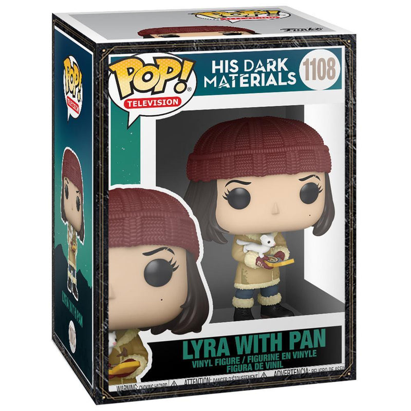 Funko - PRE-ORDER: Funko POP & Buddy: His Dark Materials - Lyra With Pan With Fantasy Sleeve