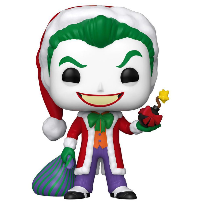 Funko - PRE-ORDER: Funko POP Heroes: DC Holiday- Santa Joker With PPJoe Snow Flake Sleeve