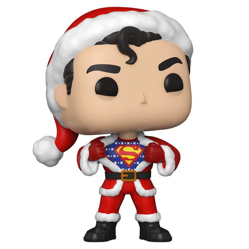 Funko - PRE-ORDER: Funko POP Heroes:DC Holiday-Superman W/Sweater With PPJoe Snow Flake Sleeve