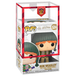 IN STOCK: Funko POP HP: Holiday- Ron Weasley with Gryffindor Sleeve - PPJoe Pop Protectors