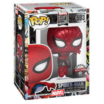 Funko - PRE-ORDER: Funko POP Marvel: 80th - First Appearance Spider-Man (Metallic) With PPJoe Marvel Sleeve