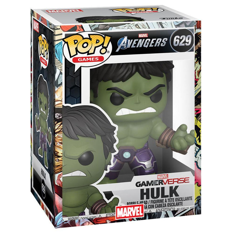 PRE-ORDER: Funko POP Marvel: Avengers Game - Hulk with PPJoe Marvel Sleeve - PPJoe Pop Protectors