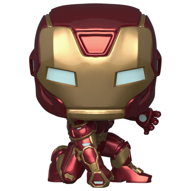 IN STOCK: Funko POP Marvel: Avengers Game - Iron Man with PPJoe Marvel Sleeve - PPJoe Pop Protectors