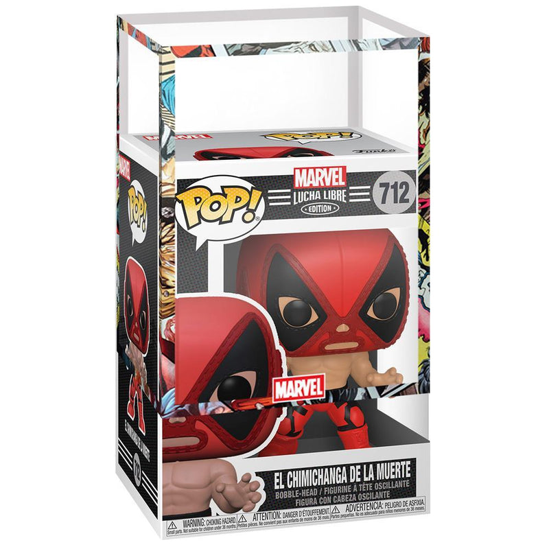 IN STOCK: Lucha Libre Deadpool Funko POP! Marvel Figure + PPJoe