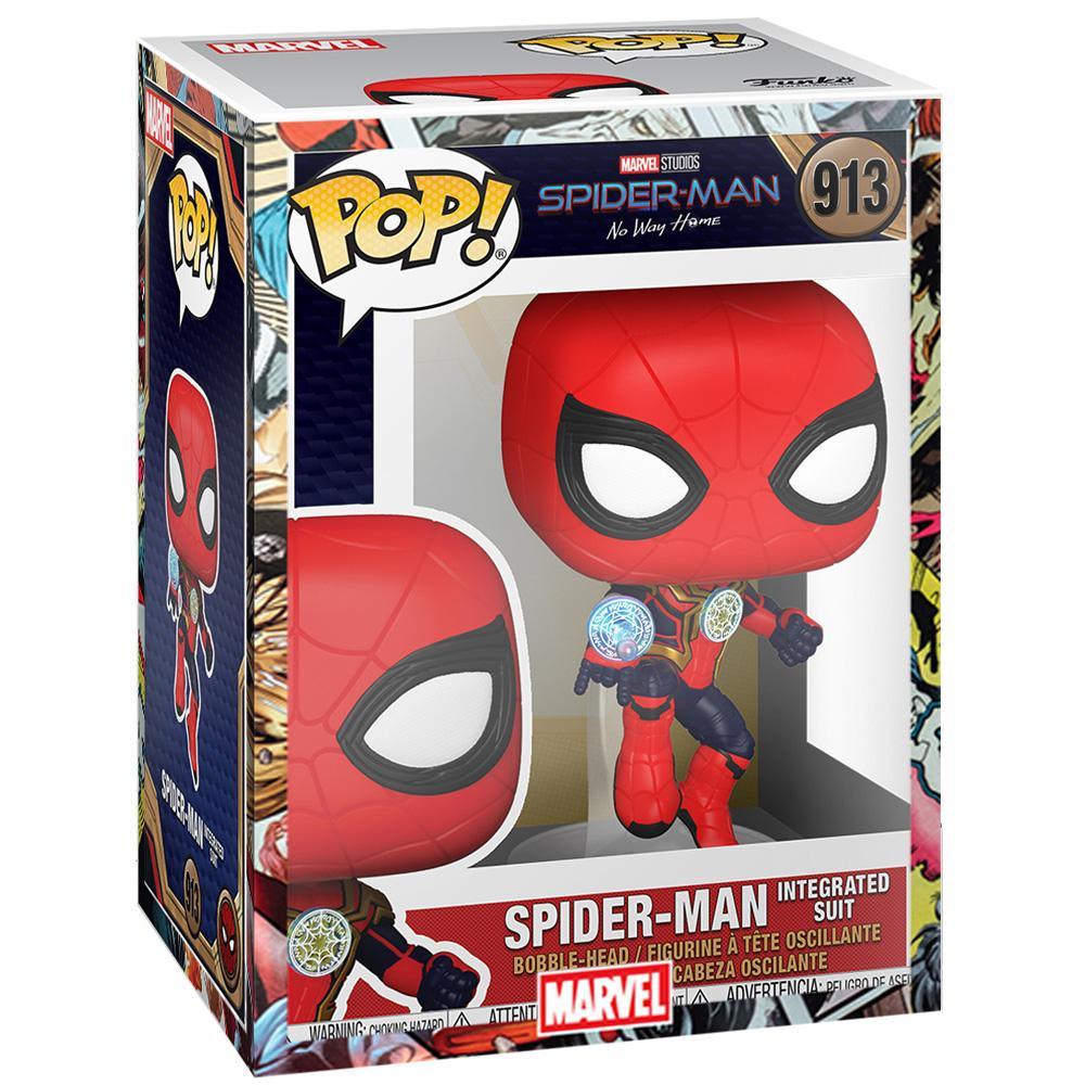 EN STOCK : Funko POP Marvel : Spider-Man : No Way Home - Spider-Man  (Combinaison Intégrée) avec Housse Marvel – PPJoe Pop Protectors