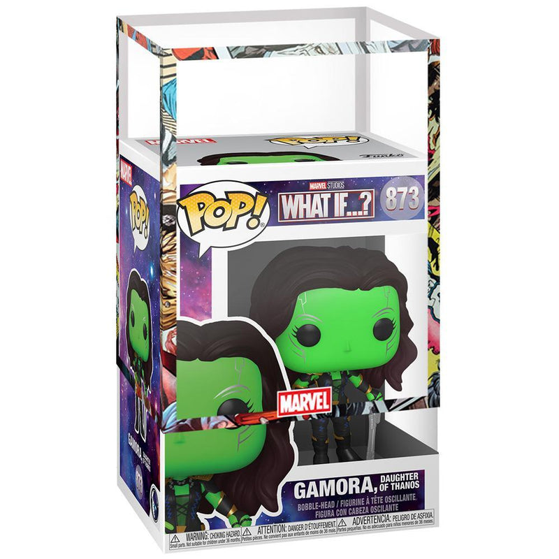 Funko - PRE-ORDER: Funko POP Marvel: What If - Gamora With Marvel Sleeve