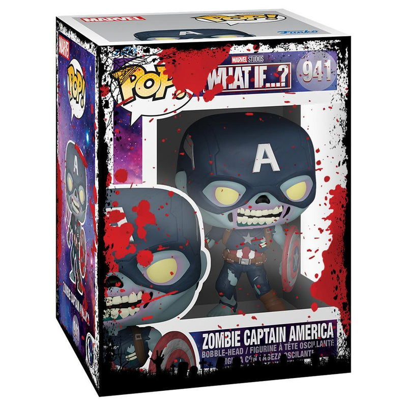 Zombie Captain America #941 - Marvel What If Pop! Vinyl Figure – A1 Swag