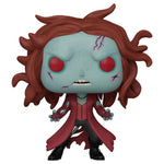 IN STOCK: Funko POP Marvel: What If - Zombie Scarlet Witch with Halloween Sleeve - PPJoe Pop Protectors