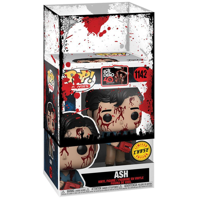 Funko - PRE-ORDER: Funko POP Movies: Evil Dead Anniversary - Ash [Chance Of Chase] With Halloween Sleeve