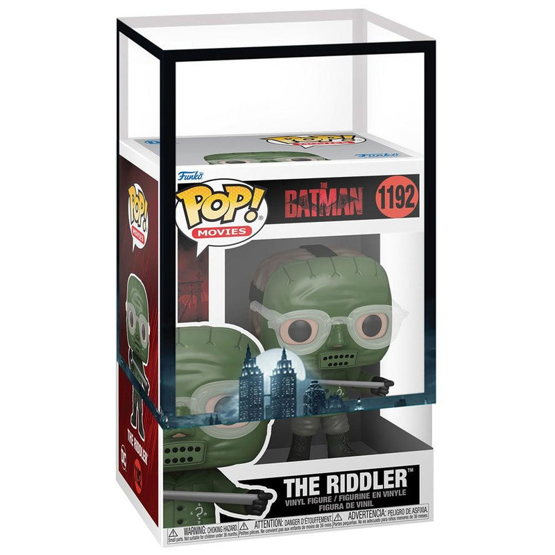 Funko - PRE-ORDER: Funko POP Movies: ﻿The Riddler With Gotham Sleeve / Protector