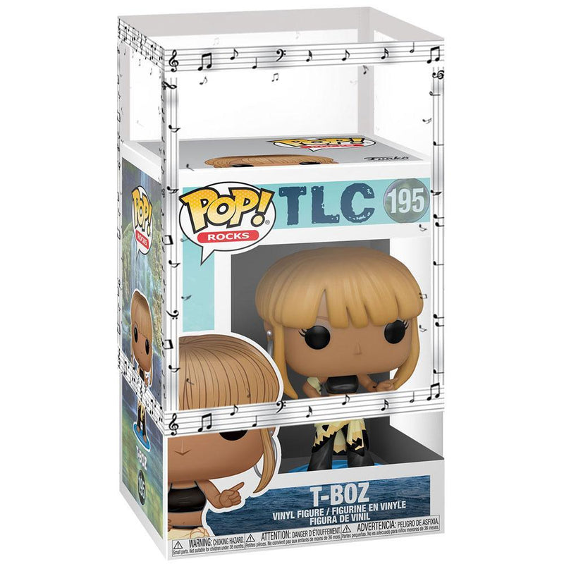 IN STOCK: Funko POP Rocks: TLC - T-Boz with Chance of Chase with PPJoe Musical Sleeve - PPJoe Pop Protectors