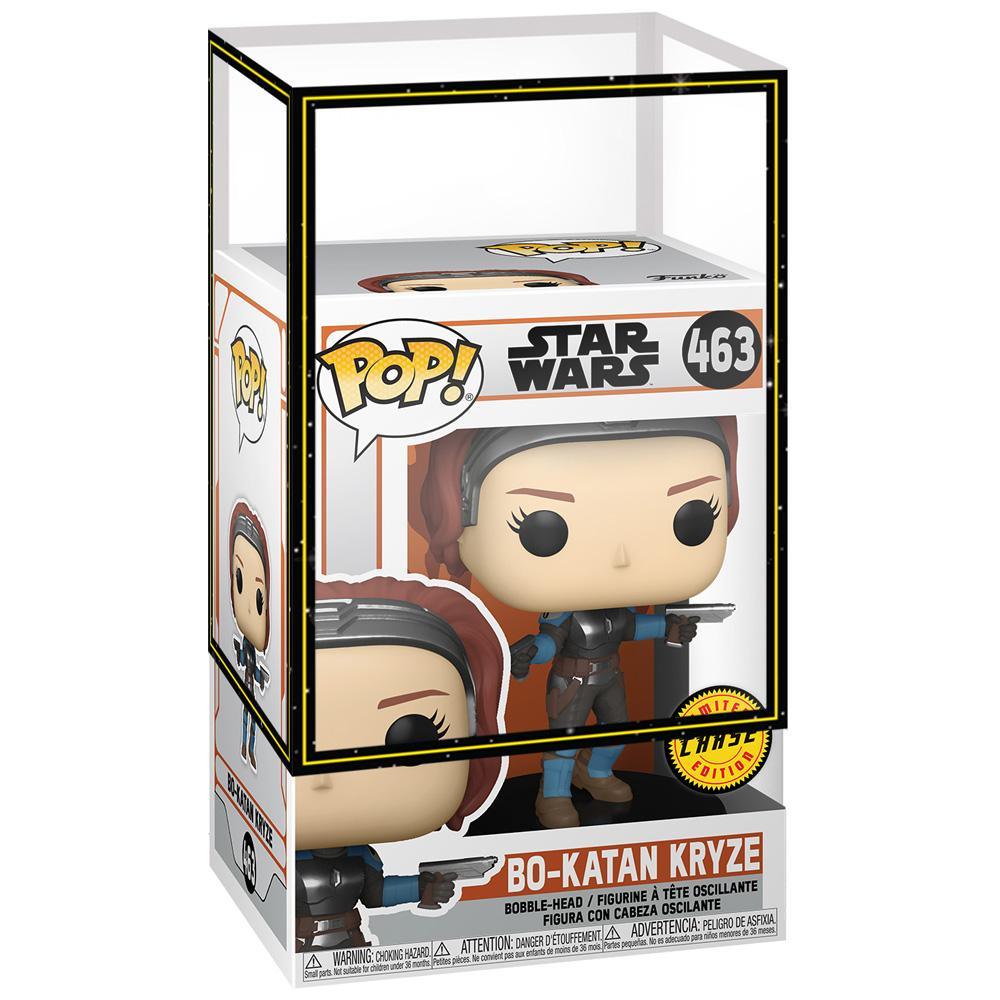 IN STOCK: Funko POP Star Wars: Mandalorian - Bo-Katan with Chance of Chase  and SW Sleeve – PPJoe Pop Protectors