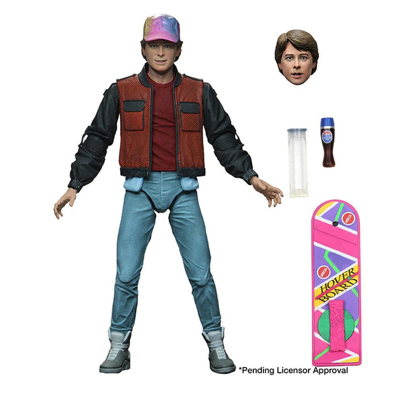 IN STOCK: NECA Back to the Future Part 2: Marty McFly Ultimate - 7 Inch Scale Action Figure - PPJoe Pop Protectors