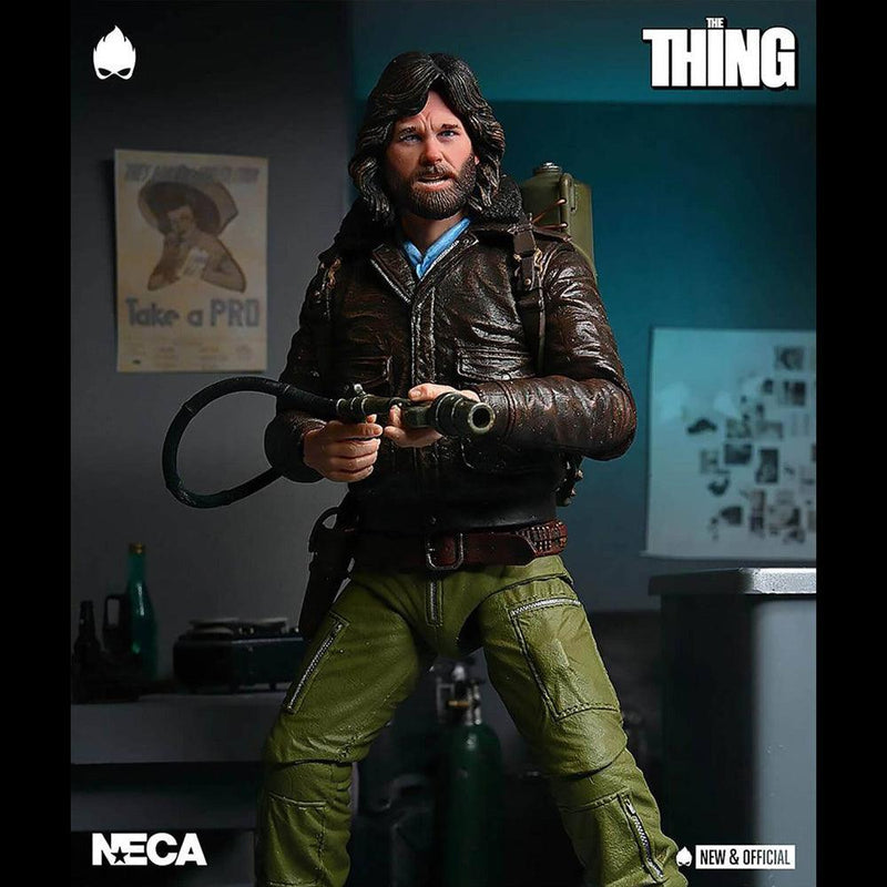 IN STOCK: NECA The Thing: Ultimate MacReady (Outpost 31) - 7 Inch Scale Action Figure - PPJoe Pop Protectors