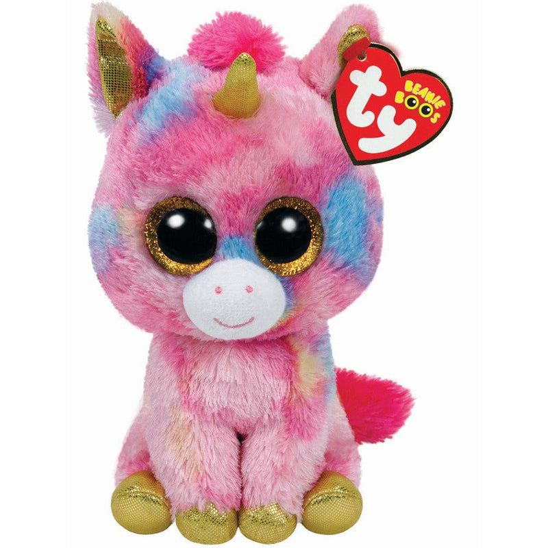 IN STOCK: TY Fantasia: Enchanting Rainbow Unicorn Plush Toy 🦄🌈 - PPJoe Pop Protectors